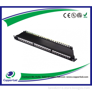 UTP Cat.3 Telephone panel 25Port